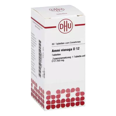 Ammi Visnaga D12 tabletid (80 tk)