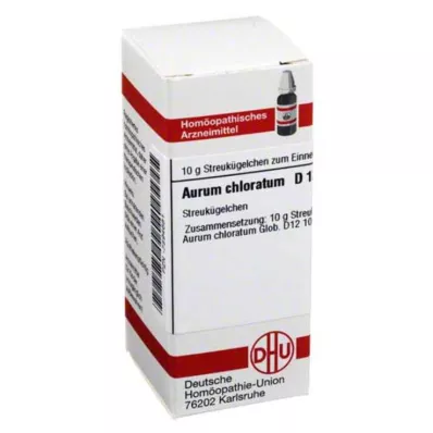 DHU Aurum chloratum D 12 gloobulit, 10 g