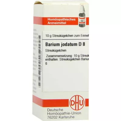 DHU Barium iodatum D 8 gloobulid, 10 g