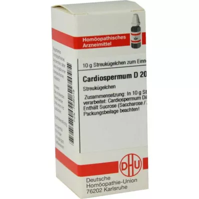 DHU Cardiospermum D 200 gloobulid, 10 g DHU Cardiospermum D 200 gloobulid, 10 g