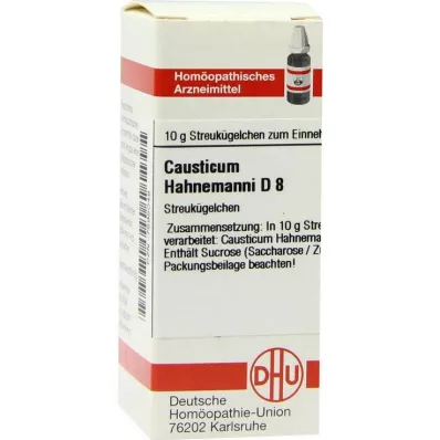 DHU causticum Hahnemanni D 8 kerakest, 10 g