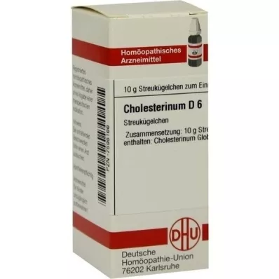 CHOLESTERINUM D 6 kapslit, 10 g