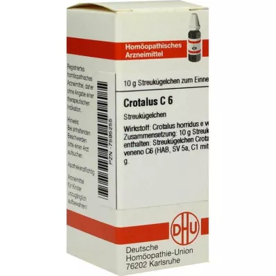 CROTALUS C 6 graanulid, 10 g