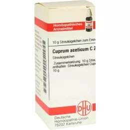 CUPRUM ACETICUM C 200 graanulid, 10 g
