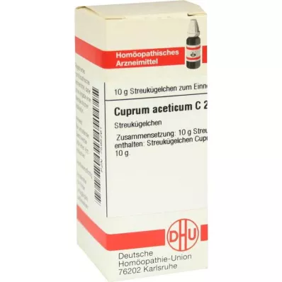 CUPRUM ACETICUM C 200 graanulid, 10 g