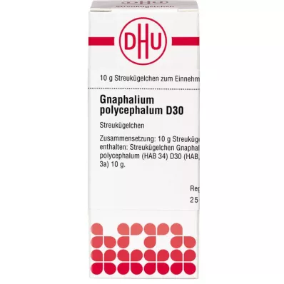 GNAPHALIUM POLYCEPHALUM D 30 kapslit, 10 g