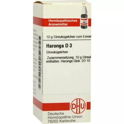 DHU Haronga D 3 gloobulid, 10 g