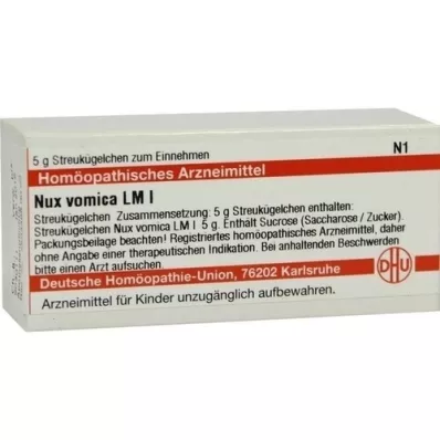 NUX VOMICA LM I gloobulid, 5 g