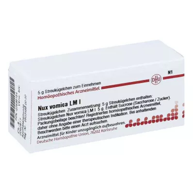 NUX VOMICA LM I gloobulid, 5 g