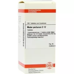 MATER PERLARUM D 12 tabletti, 200 tk