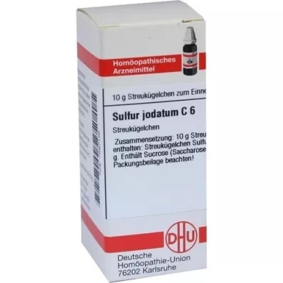 SULFUR JODATUM C 6 graanulid, 10 g