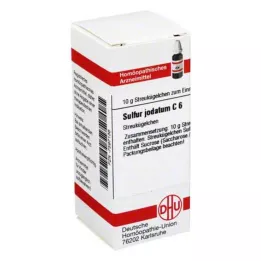 SULFUR JODATUM C 6 graanulid, 10 g