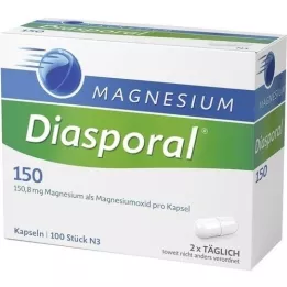 MAGNESIUM DIASPORAL 150 kapslit, 100 tk