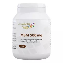 MSM KAPSULID, 100 tk