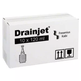 FREKA DRAINJET soolalahus 0,9% ISO, 10X120 ml