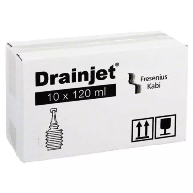 Freka Drainjet soolalahus 0,9% Iso, 10X120 ml