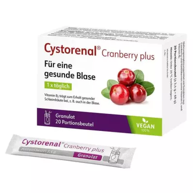 Cystorenal Cranberry plus, 20 tk