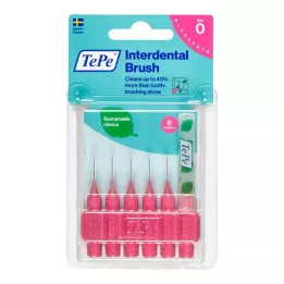 TEPE Interdentalhari Original 0,4mm ISO 0 roosa, 6 tk