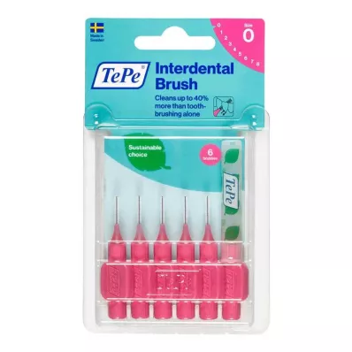 Tepe hambavahehari 0,4mm roosa, 6 tk