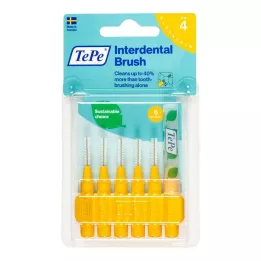 TEPE Interdentalhari originaal 0,7mm ISO 4 kollast, 6 tk