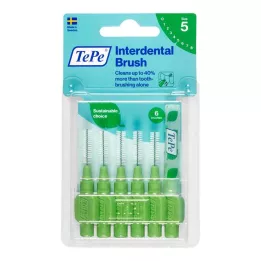TEPE Interdentalhari Original 0,8mm ISO 5 rohelist, 6 tk
