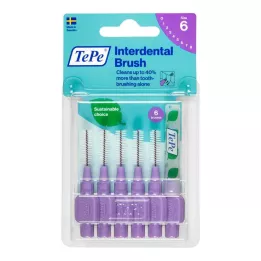 TEPE Interdentalhari Original 1.1mm ISO 6 lilla, 6 tk