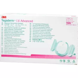 TEGADERM 3M I.V. Advanced Fixation V.8,5x11,5 cm 1685, 50 tk