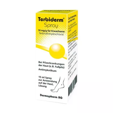 Terbiderm pihusti, 15 ml Terbiderm pihusti, 15 ml