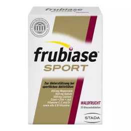 FRUBIASE SPORT Metsavili kihisevad tabletid, 20 tk
