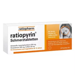 RATIOPYRIN valuvaigistavad tabletid, 20 tk
