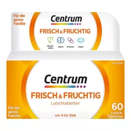 CENTRUM värsked &amp; puuviljapastillid, 60 tk