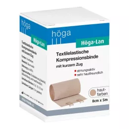 HÖGA-LAN Lühike veniv side 8 cm x 5 m, 1 tk