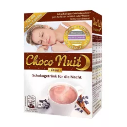 CHOCO NUIT Good Night šokolaadijoogipulber, 10 tk