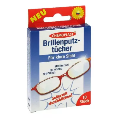 Prillide puhastuslapid, 10 tk