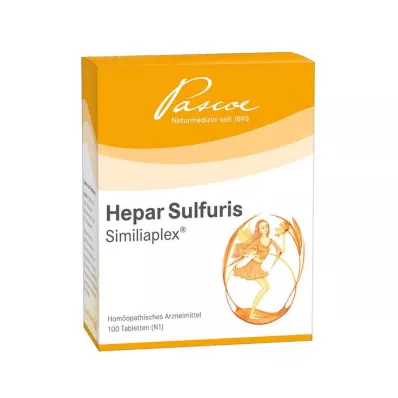 HEPAR SULFURIS SIMILIAPLEX tabletid, 100 tk
