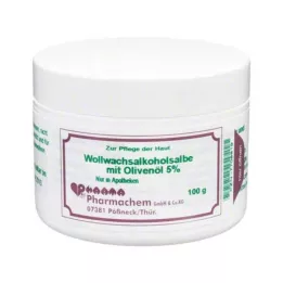 WOLLWACHSALKOHOLSALBE m.oliiviõli 5%, 100 g