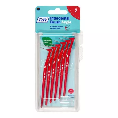 Tepe Angle hambavahehari 0,5mm punane, 6 tk