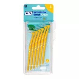 TEPE Interdentaalhari Nurk 0,7mm ISO 4 kollast, 6 tk
