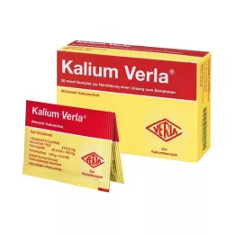 Potassium Verla® granulaadi kotid, 20 tk