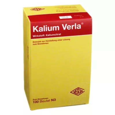 KALIUM VERLA Granuleeritud kotike, 100 tk KALIUM VERLA Granuleeritud kotike, 100 tk
