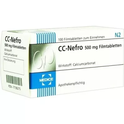 CC-NEFRO Õhukese polümeerikattega tabletid, 100 tk