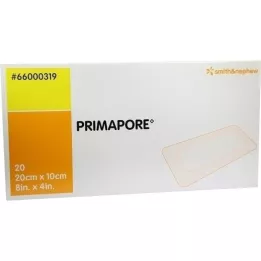 PRIMAPORE 10x20 cm haavaside steriilne, 20 tk