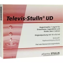 TELEVIS Stulln UD silmatilgad, 10X0,6 ml