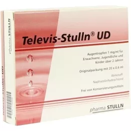 TELEVIS Stulln UD silmatilgad, 20X0,6 ml