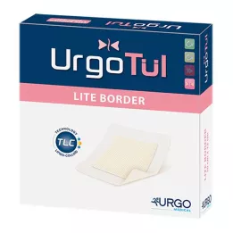 URGOTÜL Lite Border 8x8 cm kaste, 10 tk