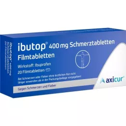 IBUTOP 400 mg valutabletid Õhukese polümeerikattega tabletid, 20 tk