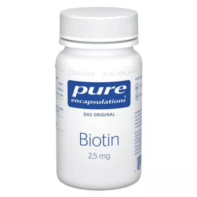 PURE ENCAPSULATIONS Biotiin 2,5 mg kapslid, 60 kapslit
