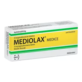 MEDIOLAX Medice kõhuga kaetud tabletid, 50 tk