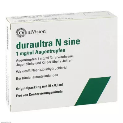DURAULTRA N sine silmatilgad, 20X0,6 ml DURAULTRA N sine silmatilgad, 20X0,6 ml