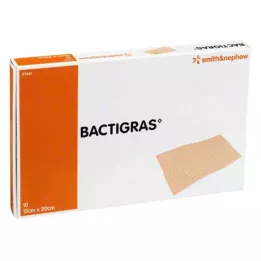 BACTIGRAS antiseptiline parafiinimass 15x20 cm, 10 tk